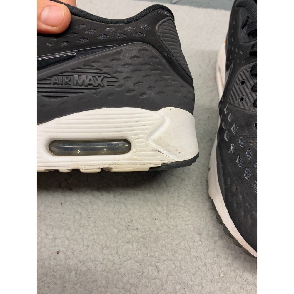 Nike Air Max 90 Ultra BR Breathe Men's Size 11 Black White‎ Sneakers 725222-001 - Picture 11 of 16
